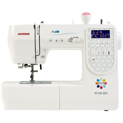 Janome_m100 QDC sewing machine cumbria sewing and crafts shop
